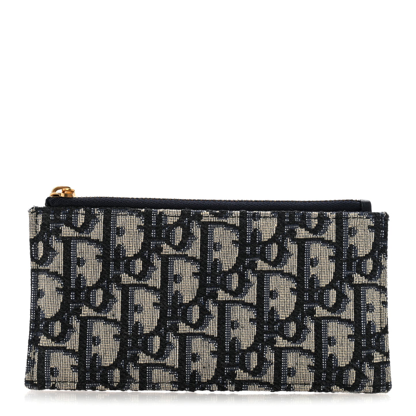 Oblique Dior Pouch Navy Blue
