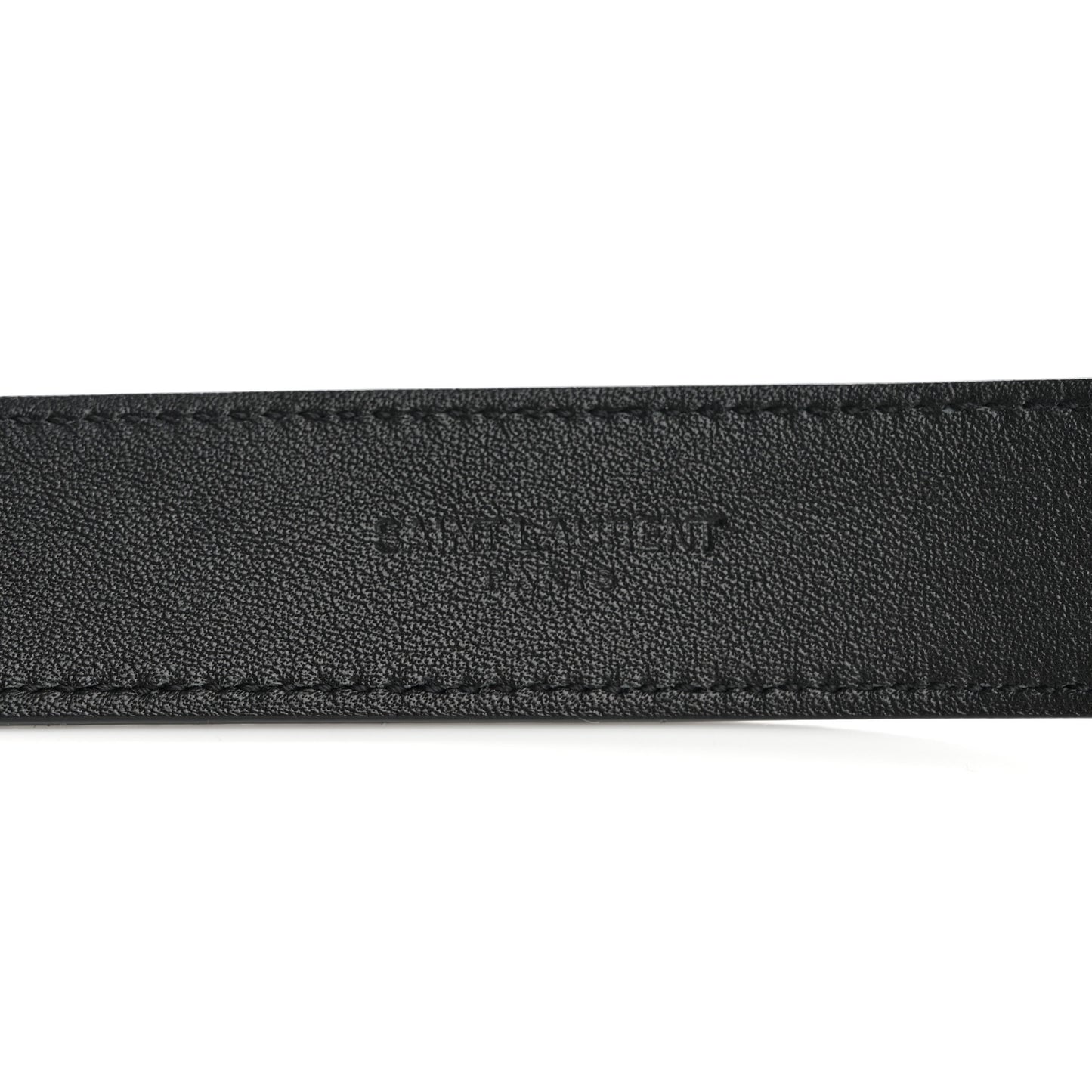 Lambskin Buckle Belt 95 38 Black