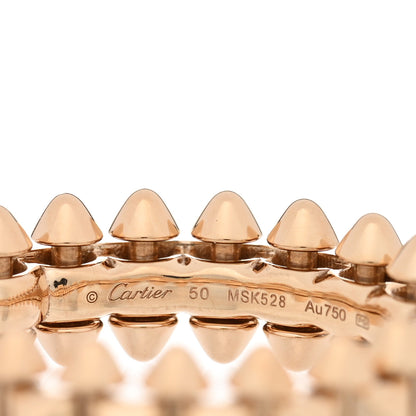 Cartier 18K Pink Gold SM Clash De Cartier Ring 50 5.25 4 of 5