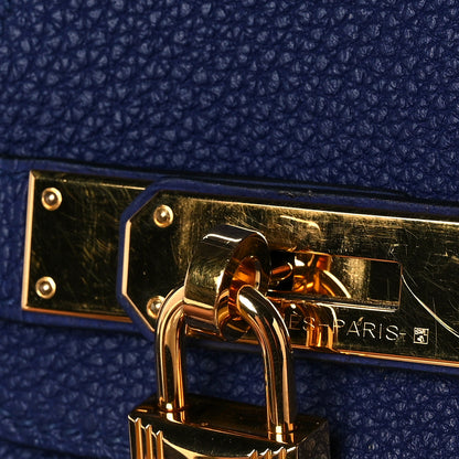 Hermes Togo Birkin 30 Bleu Encre 13 of 20