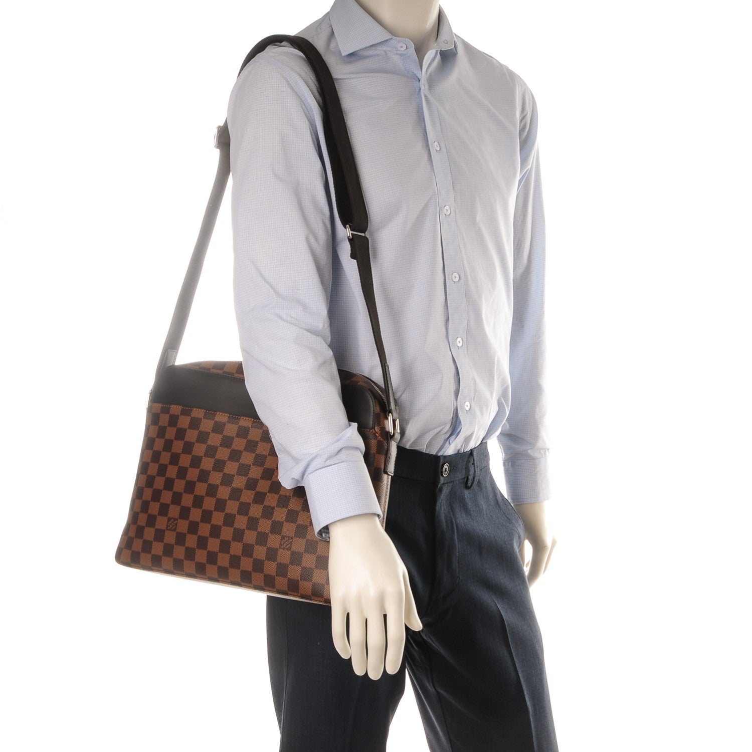 Louis Vuitton Damier Ebene Jake MM Messenger Bag 2 of 7