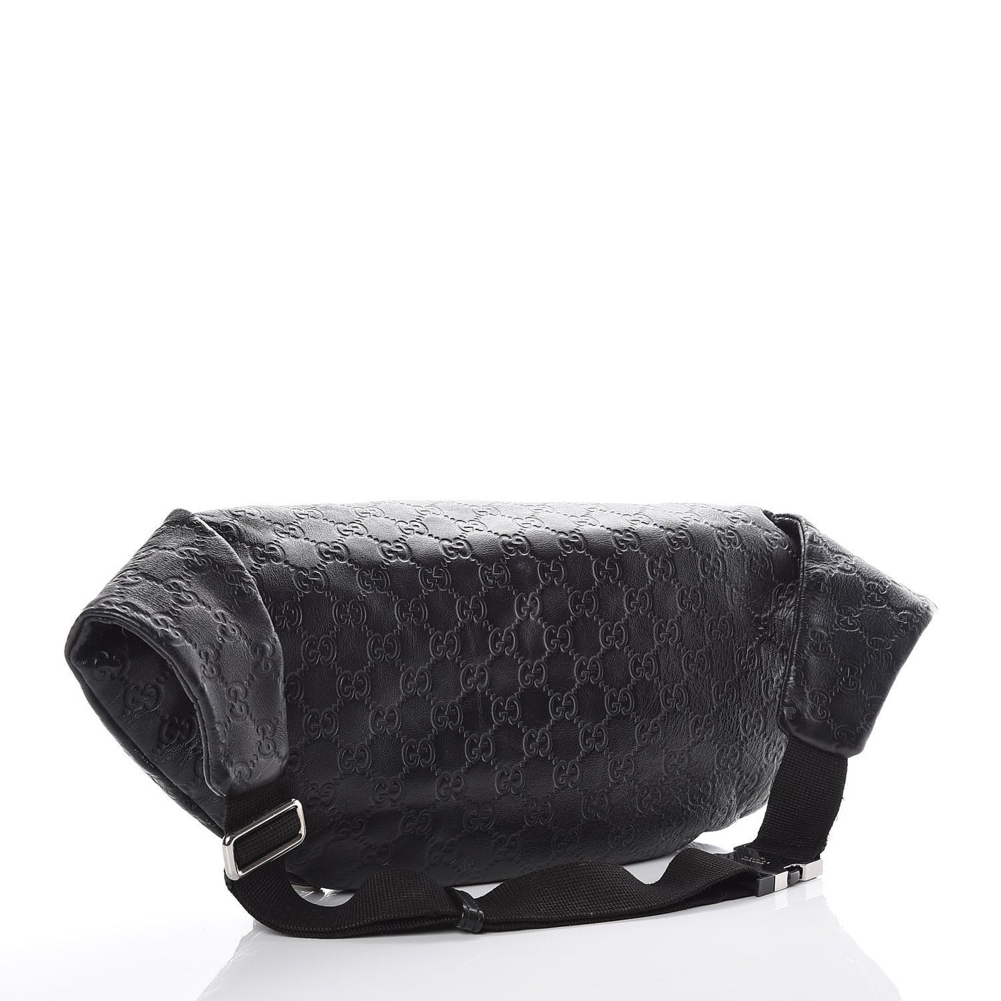 Guccissima Web Belt Bag Black