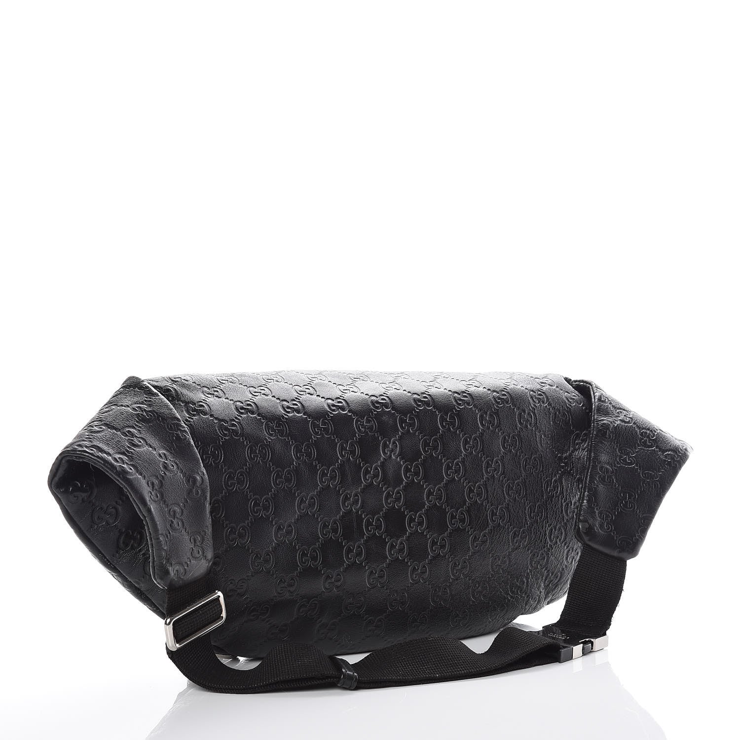 Gucci Guccissima Web Belt Bag Black 4 of 10