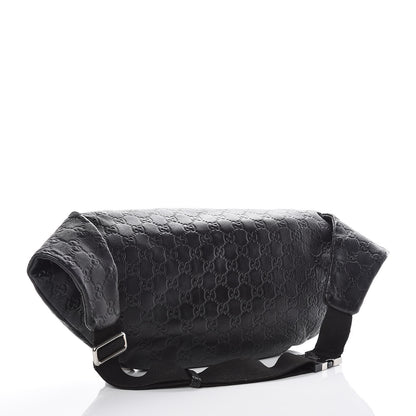 Gucci Guccissima Web Belt Bag Black 4 of 10