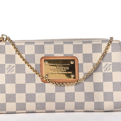 Louis Vuitton Damier Azur Eva Clutch 8 of 11