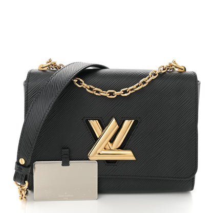 Louis Vuitton Epi Twist Shoulder Bag MM Black 3 of 11