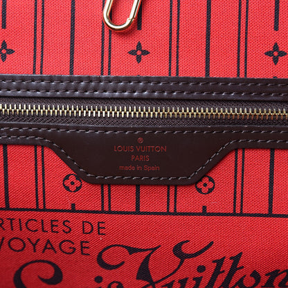 Louis Vuitton Damier Ebene Neverfull MM 6 of 12