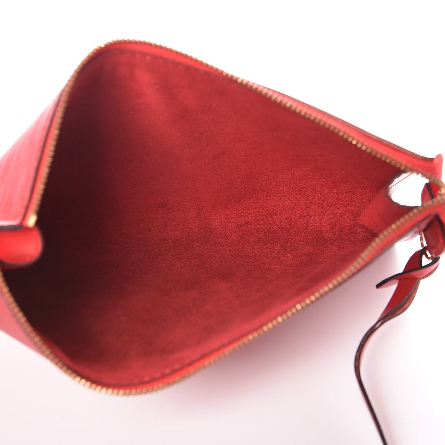 Epi Pochette Accessories 21 Castillan Red