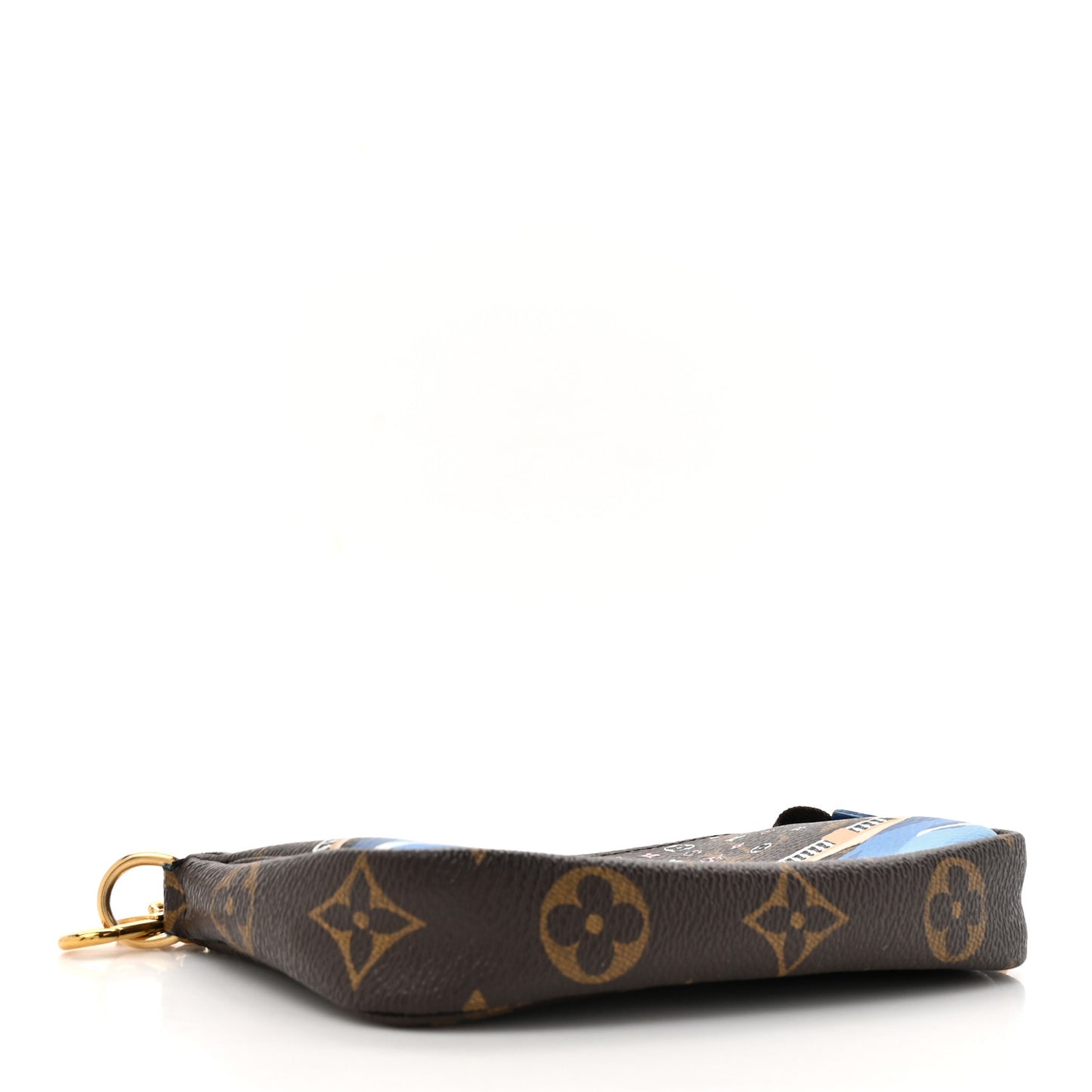 Monogram 2019 Christmas Animation Mini Venice Pochette Accessories Blue