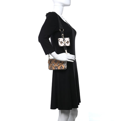 Louis Vuitton Monogram Wild At Heart Felicie Strap & Go Arizona Creme 3 of 8