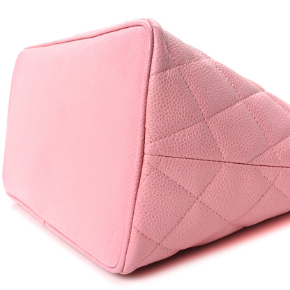 Chanel Caviar Medallion CC Tote Light Pink 11 of 11