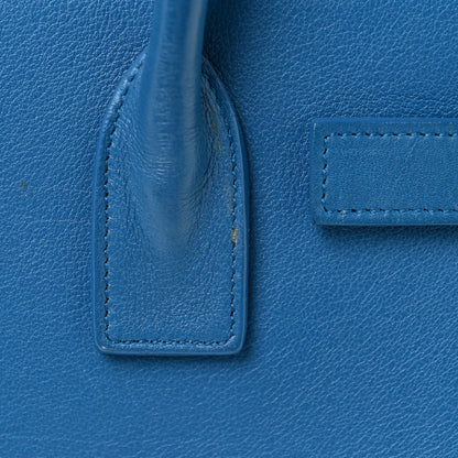 Saint Laurent Calfskin Baby Sac De Jour Indigo 22 of 28