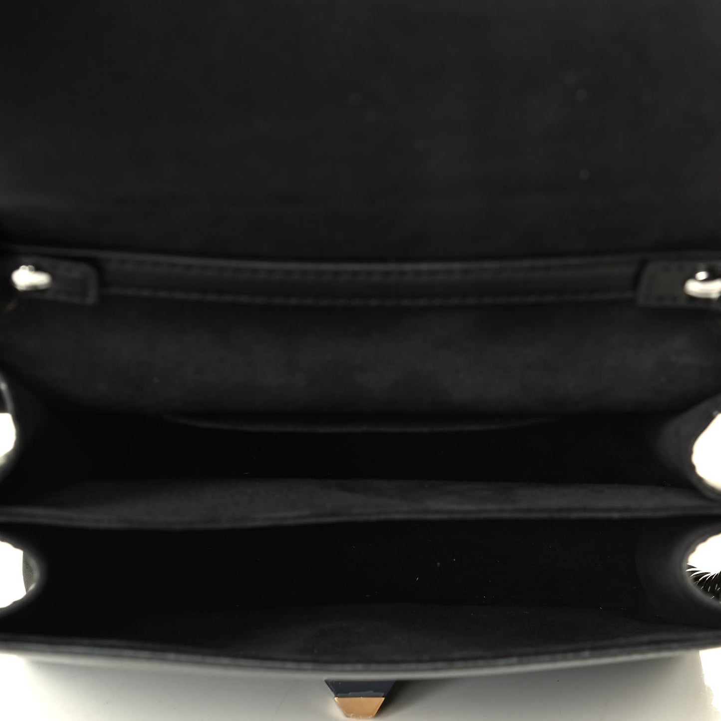 Vitello Liberty Studded Small Kan I Shoulder Bag Black Multicolor