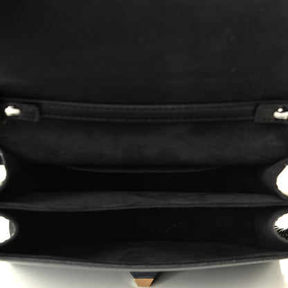 Fendi Vitello Liberty Studded Small Kan I Shoulder Bag Black Multicolor 4 of 5