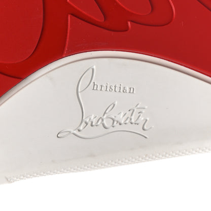 Christian Louboutin Calfskin Donna Studded Pool Fun Platform Flat Slide Sandals 39 White 7 of 9