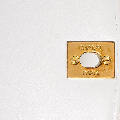 Chanel Quilted Lambskin Small Single Flap White 6 of 8