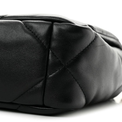 Chanel Lambskin Quilted Medium Chanel 19 Flap Black 10 of 13