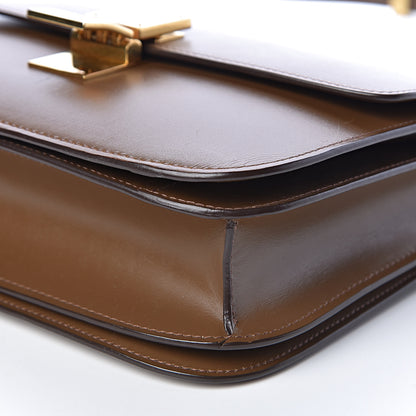 Celine Box Calfskin Medium Classic Box Flap Bag Camel 11 of 13