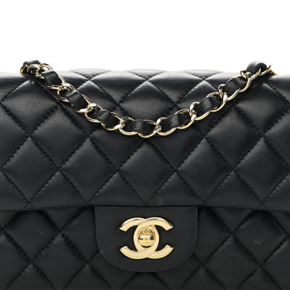 Chanel Lambskin Quilted Mini Rectangular Flap Black 8 of 13