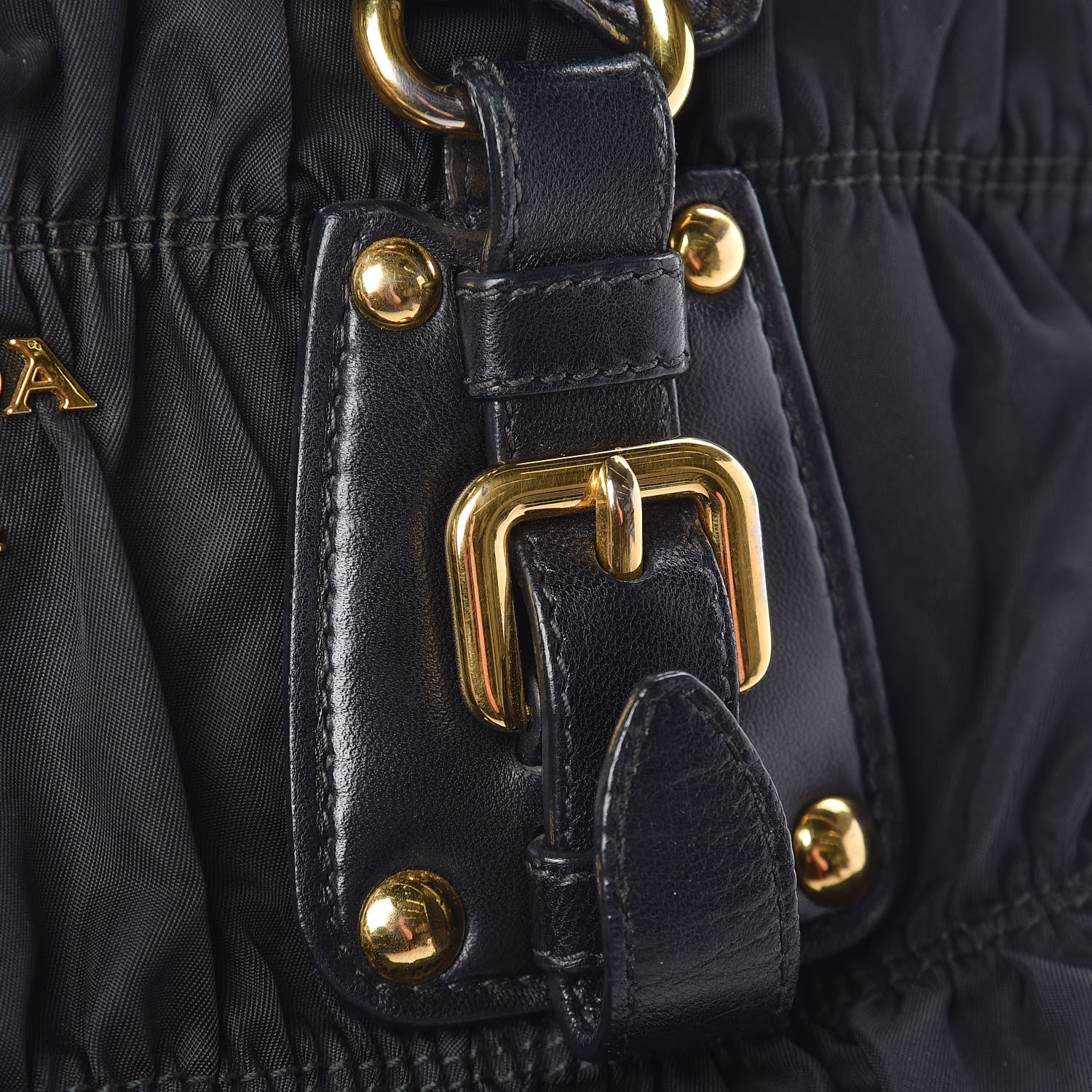 Prada Tessuto Nylon Gaufre Tote Black 21 of 28