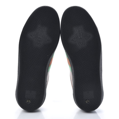 Gucci X DAPPER DAN Calfskin Suede GG Micro Monogram Womens G74 Sneakers 36.5 Black Cuir Burro 5 of 8