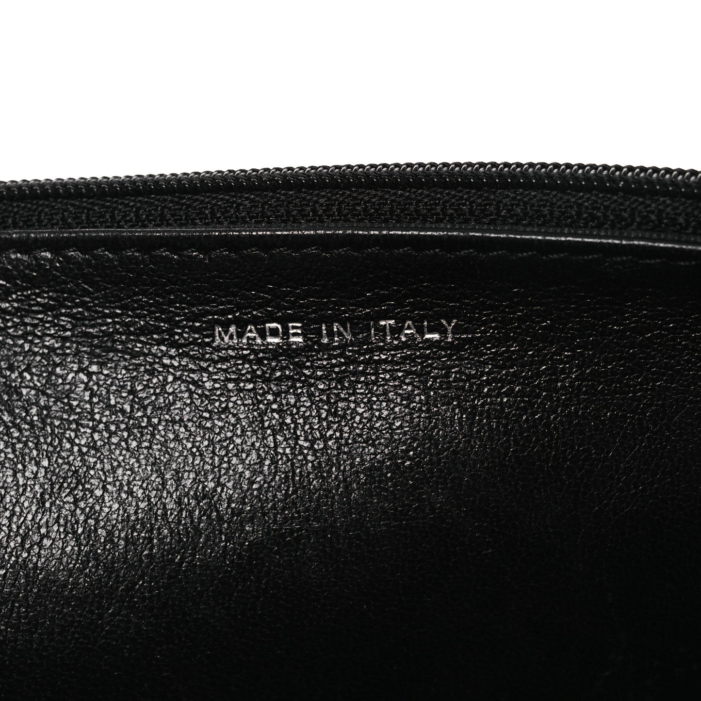 Aged Calfskin Quilted Reissue Wallet On Chain WOC Black