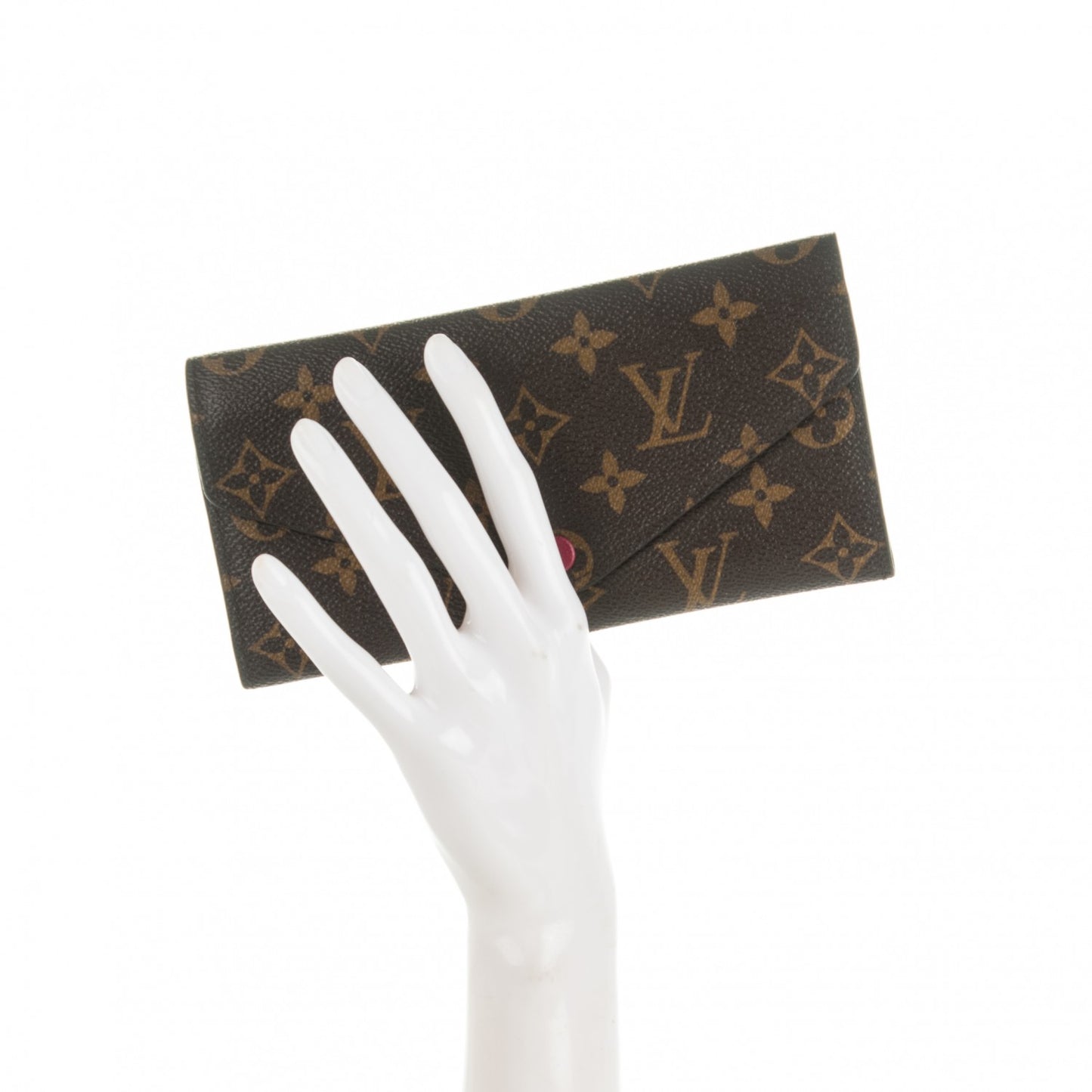 Monogram Josephine Wallet Fuchsia