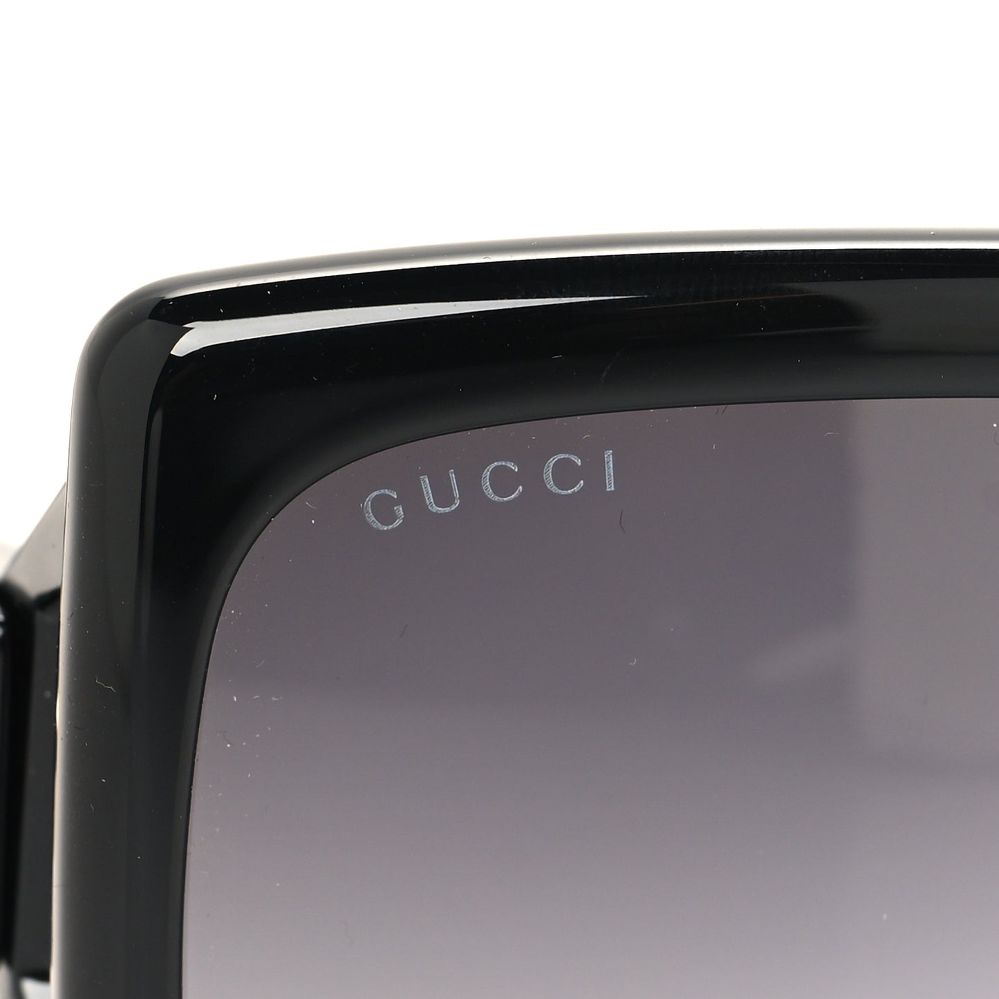 Acetate Square Frame Sunglasses GG0876SA Black