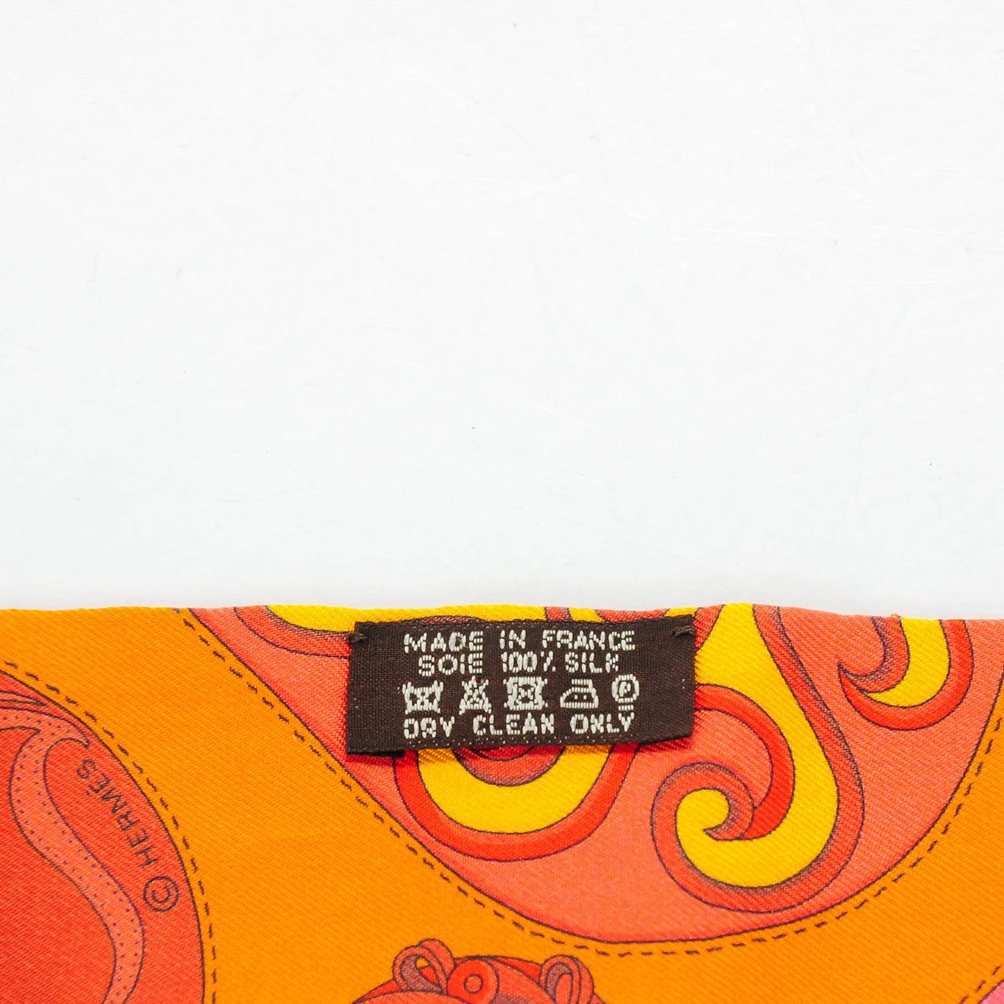Silk Festival des Amazones Twilly Orange Vermilion Golden Yellow