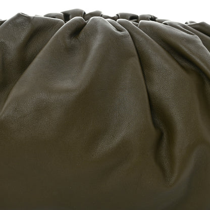 Bottega Veneta Smooth Butter Calf The Pouch Oversized Clutch Mud 8 of 10