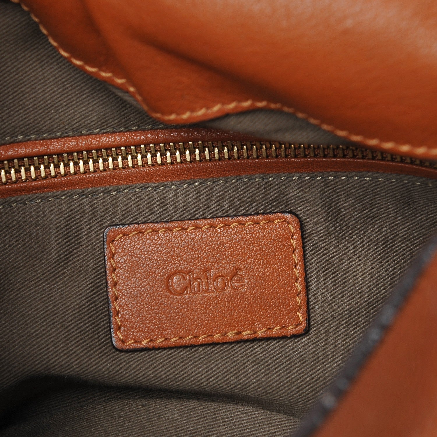 Chloe Calfskin Medium Marcie Round Crossbody Bag Tan 6 of 9