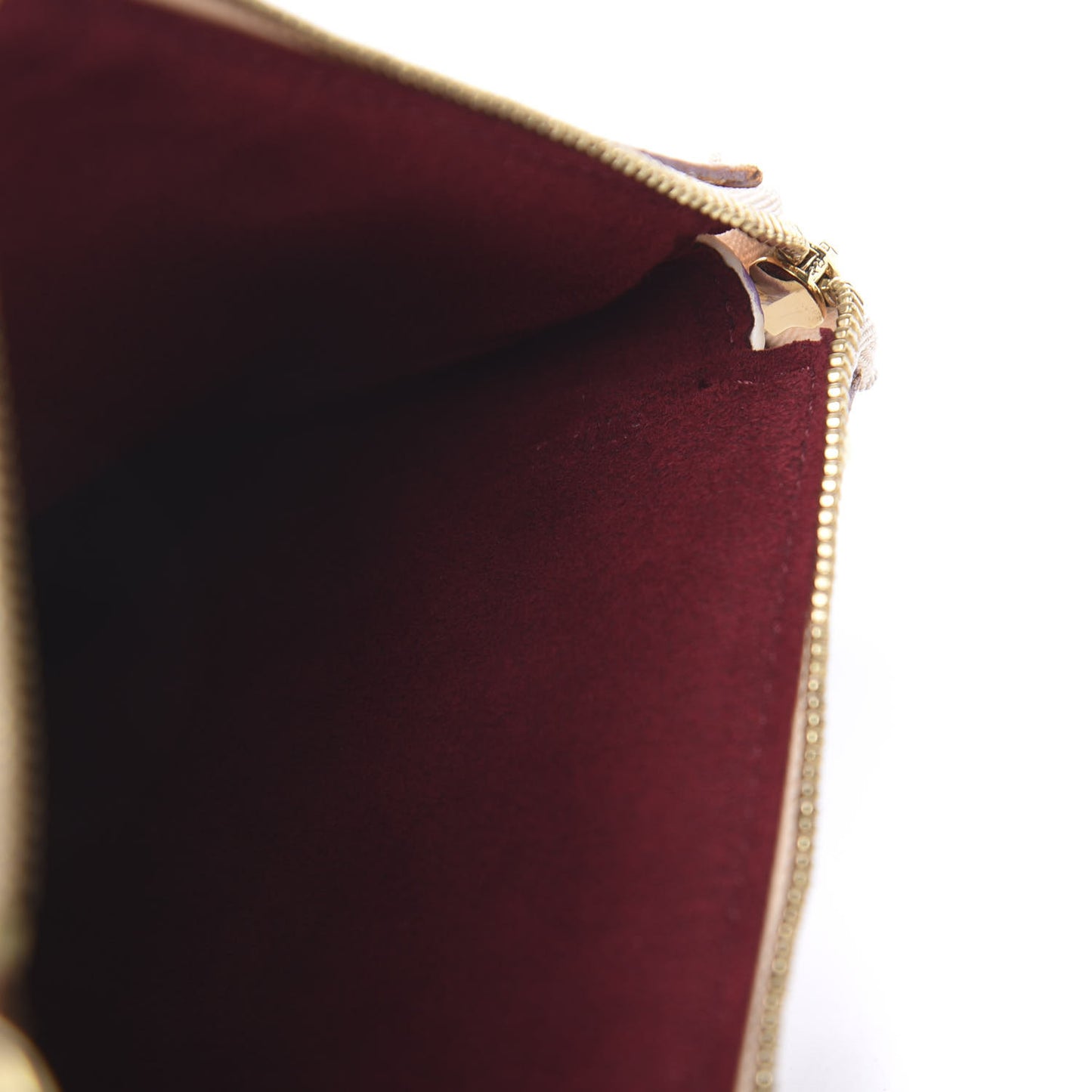 Monogram Multicolor Pochette Accessories White