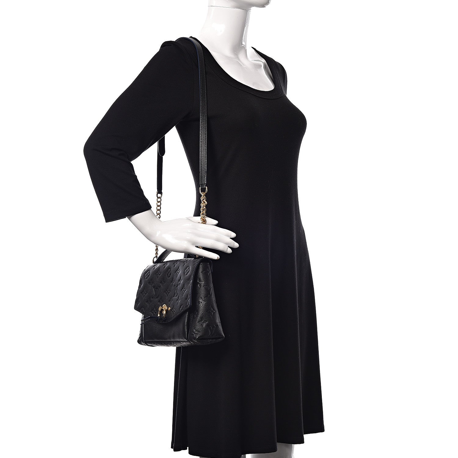 Louis Vuitton Empreinte Blanche BB Black 2 of 10