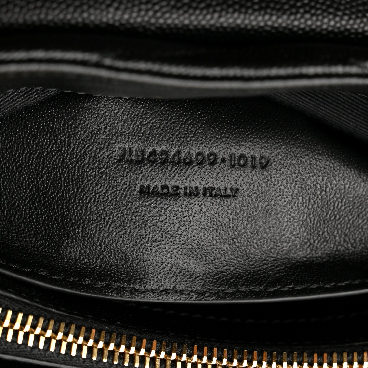 Saint Laurent Grain de Poudre Calfskin Y Quilted Monogram Small Loulou Chain Satchel Black 8 of 11