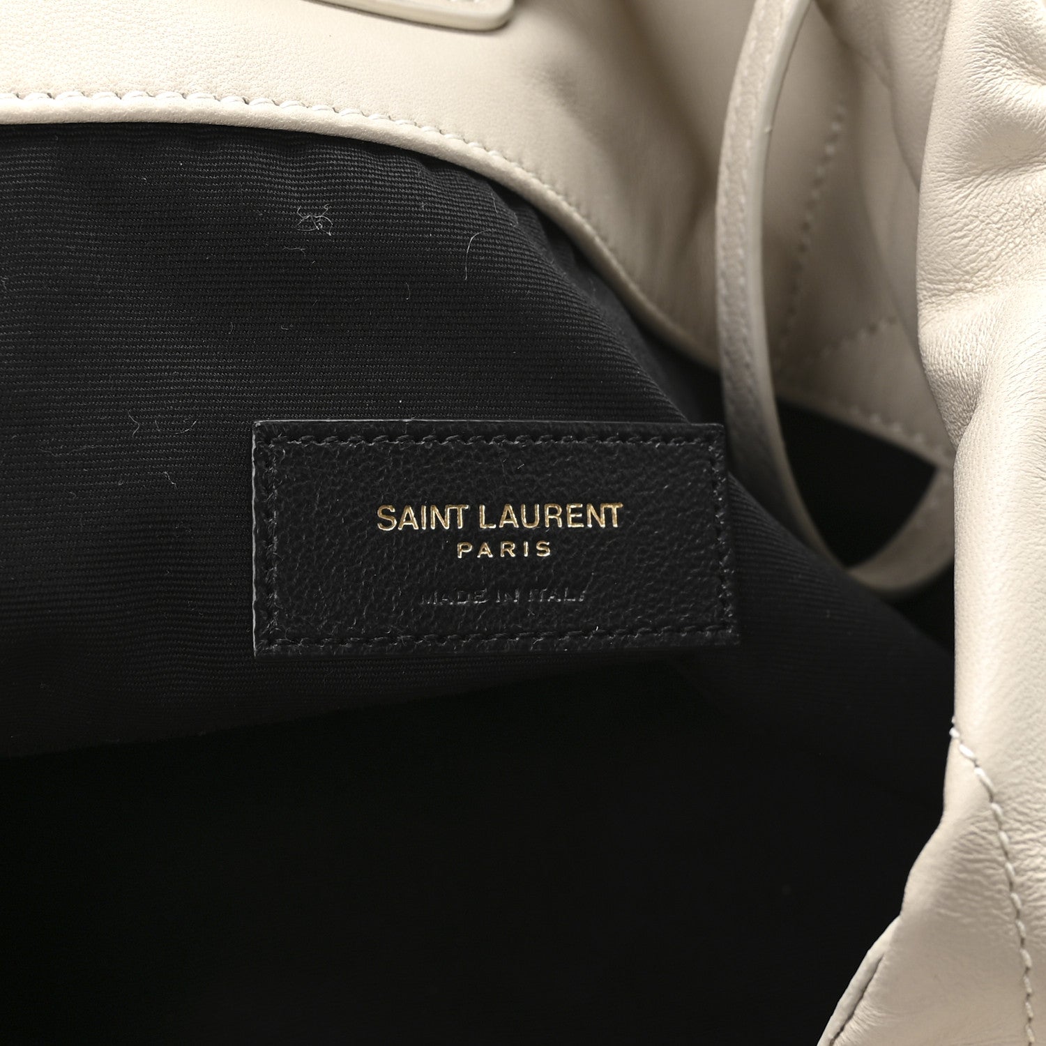 Saint Laurent Lambskin Matelasse Monogram Large Jamie 4.3 Pochon