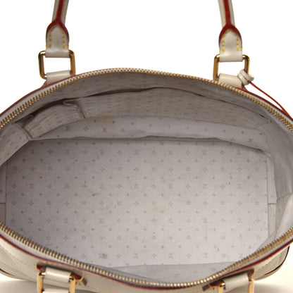 Louis Vuitton Suhali Lockit MM White 13 of 23