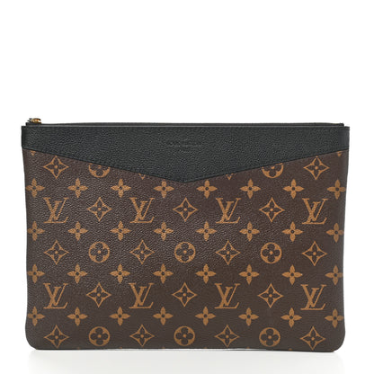 Louis Vuitton Monogram Daily Pouch Black 1 of 8
