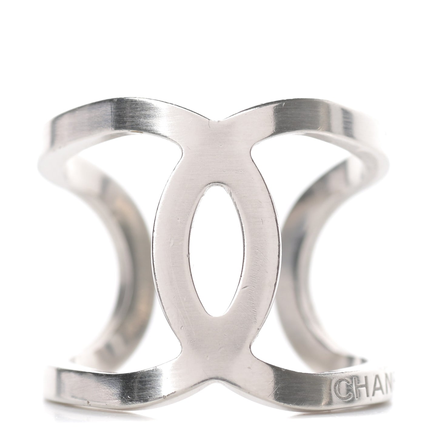 Metal CC Ring 61 Silver