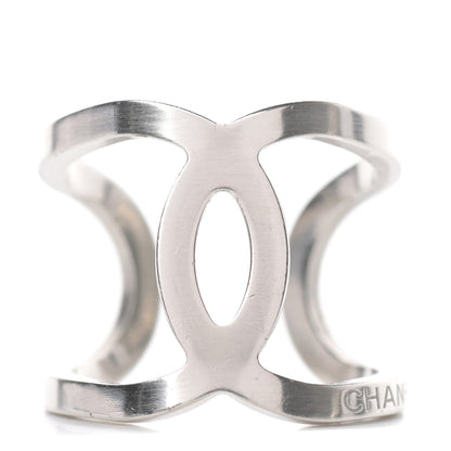 Chanel Metal CC Ring 61 Silver 1 of 6