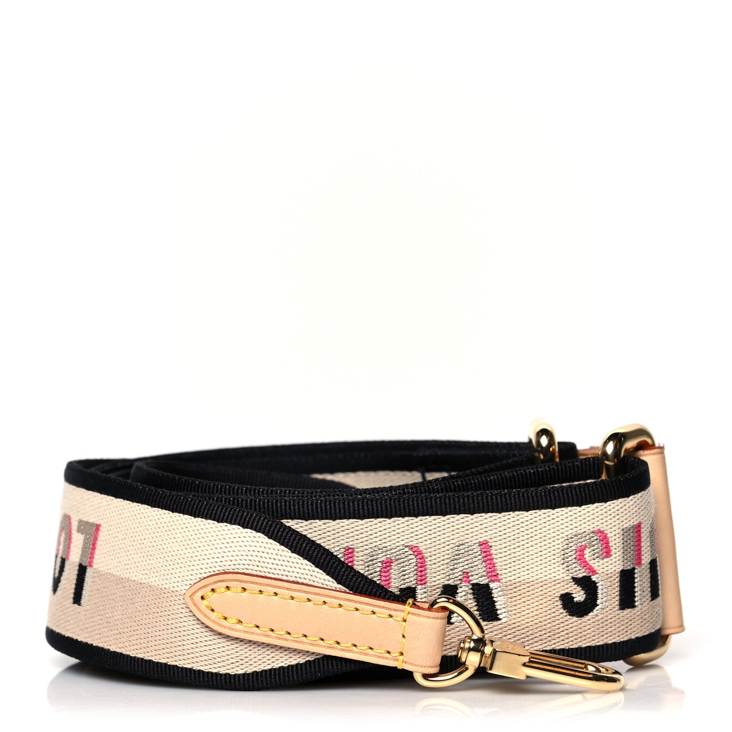 Louis Vuitton Jacquard Speedy Bandouliere 20 Shoulder Strap Black 1 of 3