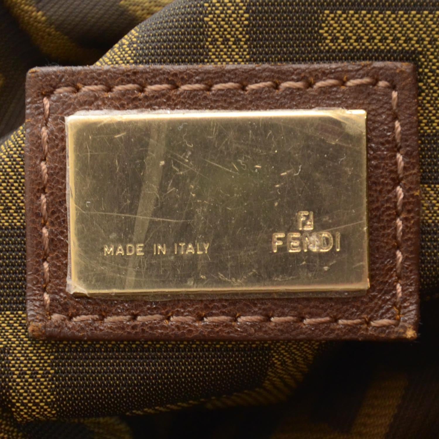 Fendi Nappa Nuvolata Spy Cognac 5 of 8