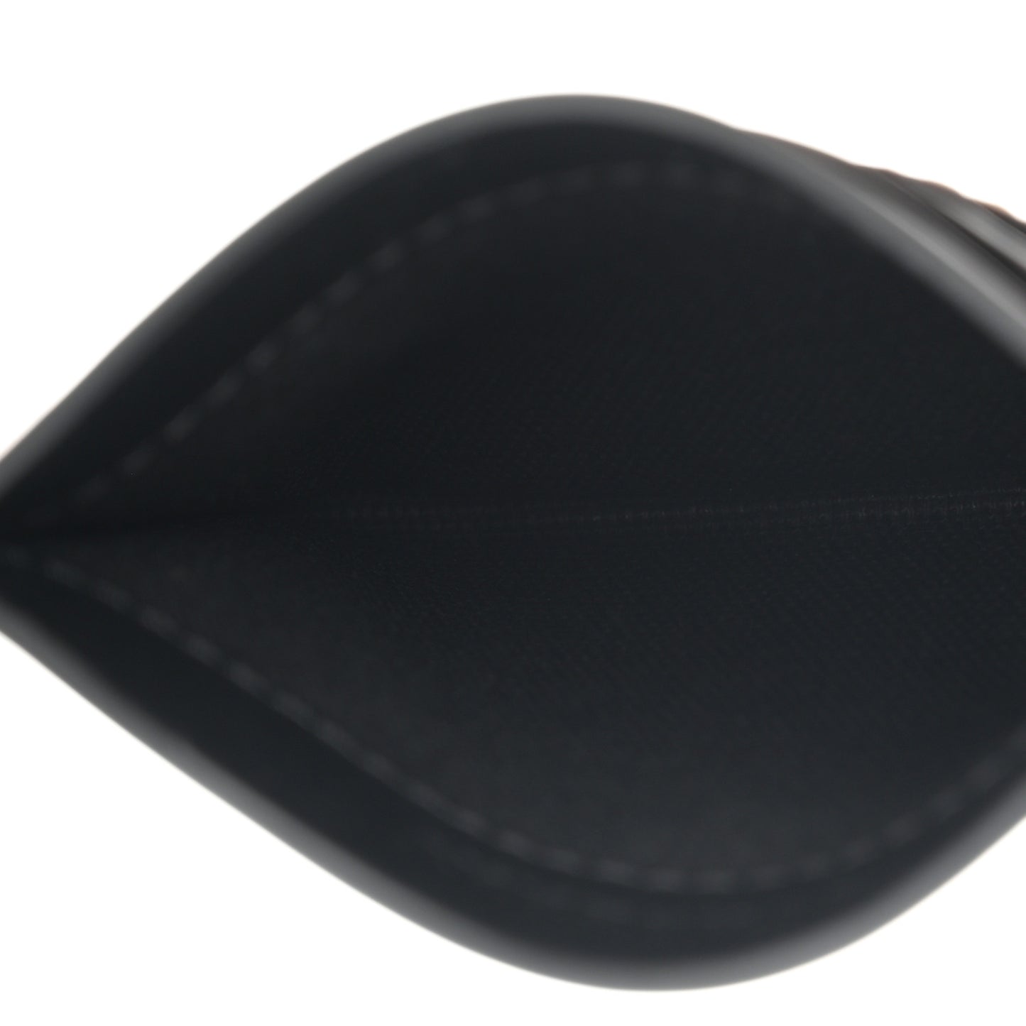Soft Grain Calfskin Haymarket Check Izzy Card Case Black