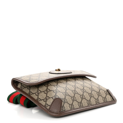 Gucci GG Supreme Monogram Neo Vintage Web Belt Bag Brown 4 of 10
