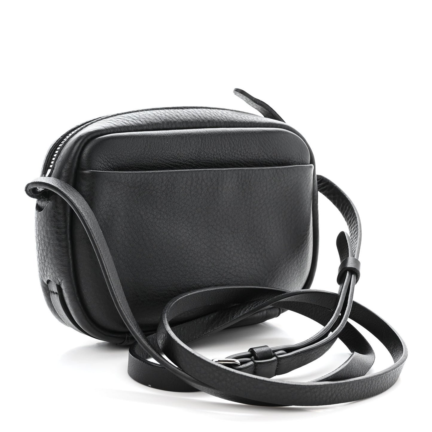 Calfskin Logo XS Everyday Camera Bag Black