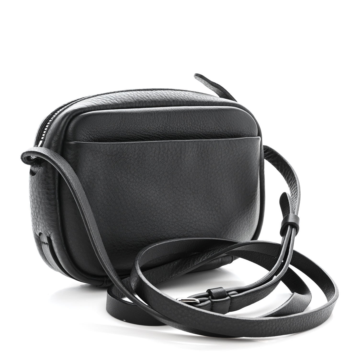 Balenciaga Calfskin Logo XS Everyday Camera Bag Black 3 of 16