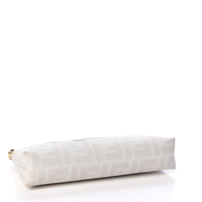 Fendi Zucca Spalmati Rose Ladybug Pochette White 4 of 11