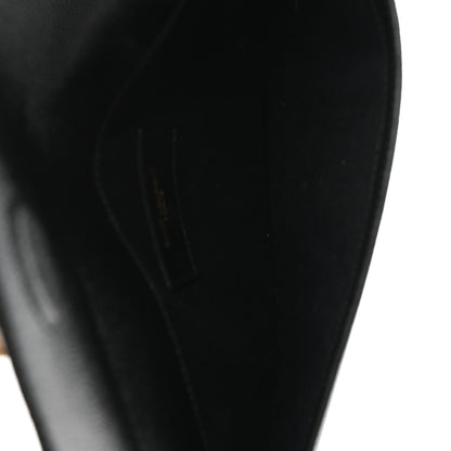 Saint Laurent Grain De Poudre Uptown Pouch Black 5 of 8