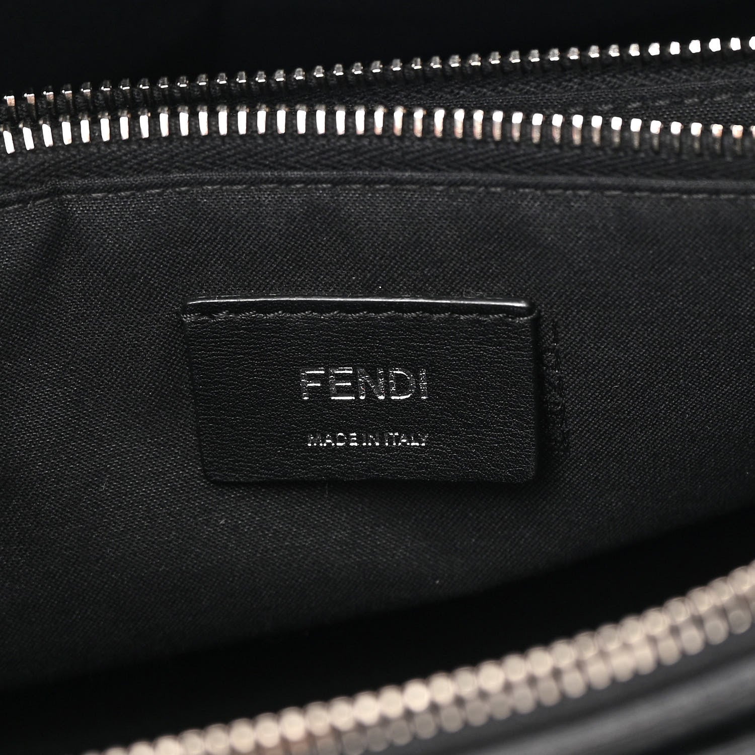 Fendi Vitello Dolce Medium By The Way Boston Bag Black 7 of 11