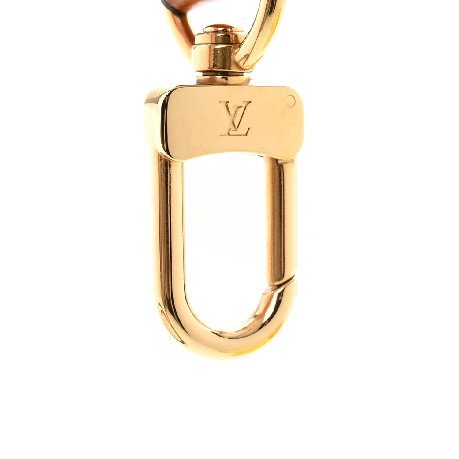 Louis Vuitton Calfskin 12mm Shoulder Strap Brown 3 of 3
