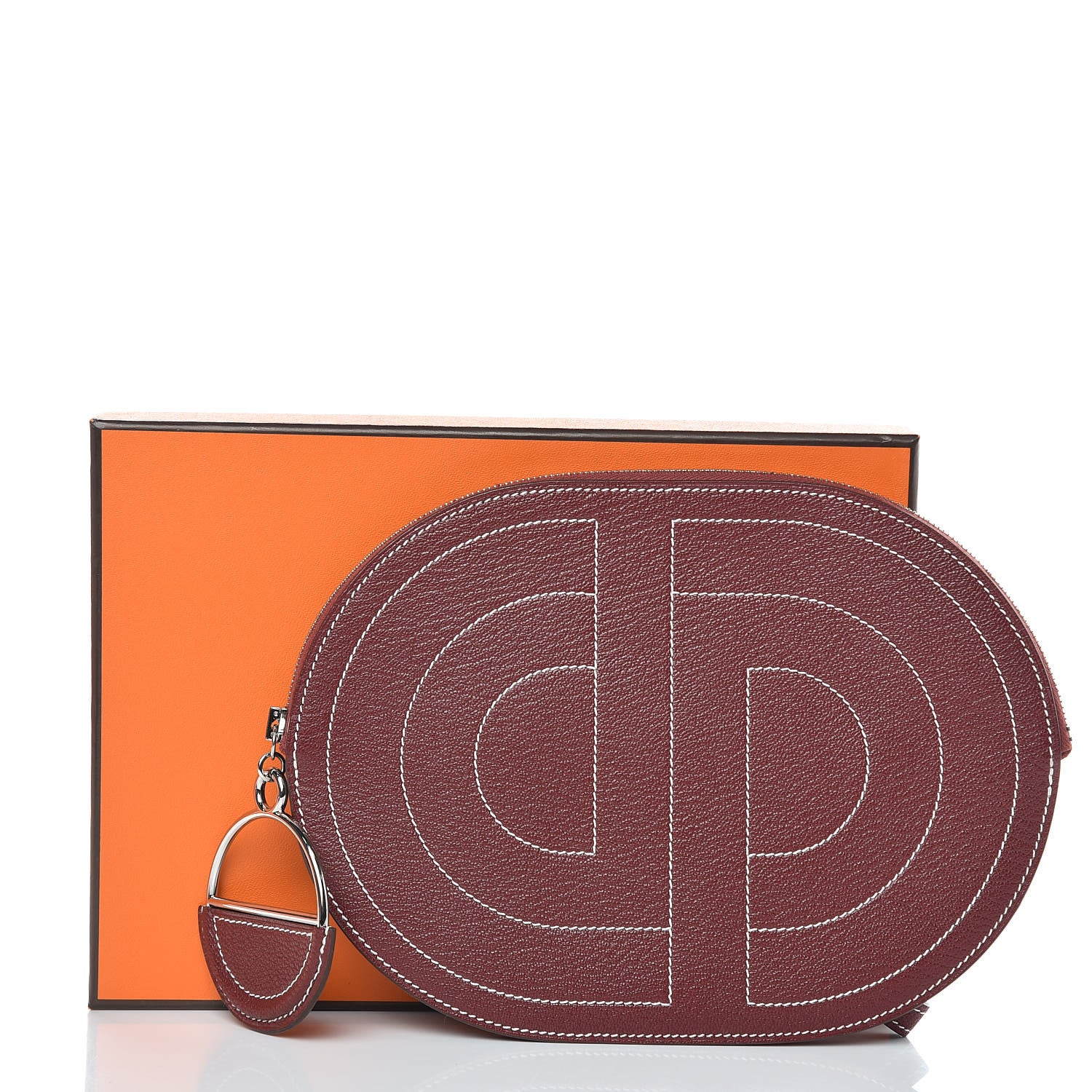 Hermes Chevre Mysore In-The-Loop-To-Go Pochette Rouge H 8 of 8